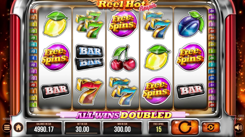 respin slot games