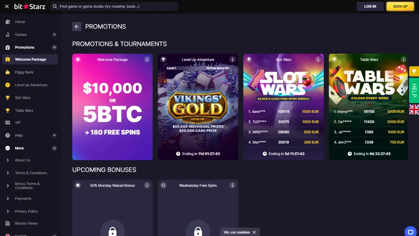 Bitstarz Bonus Offers