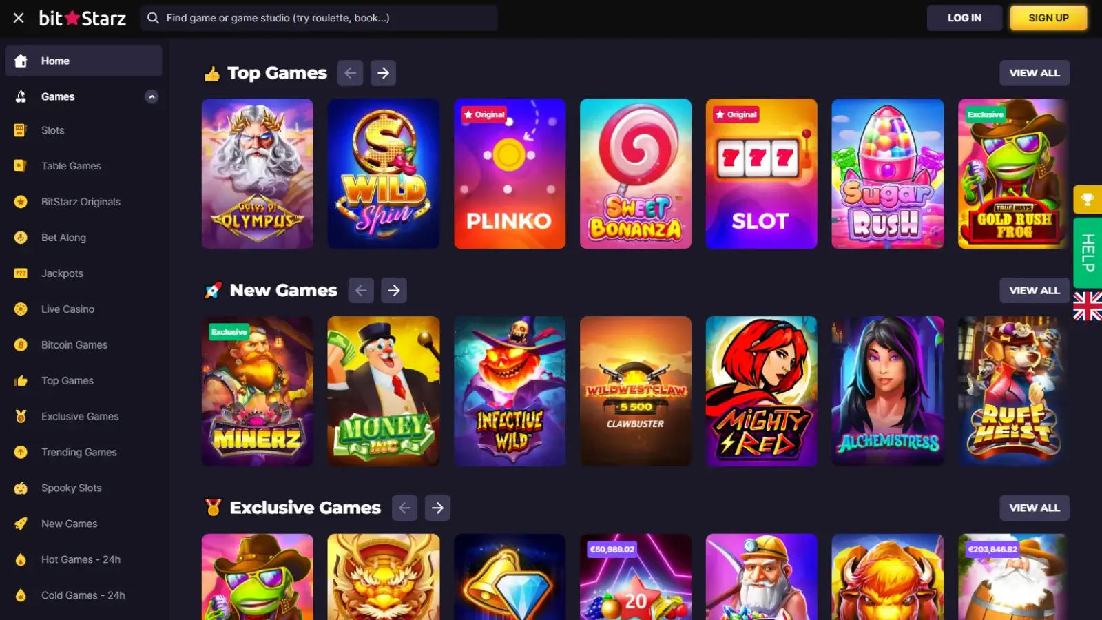 Bitstarz Casino Games