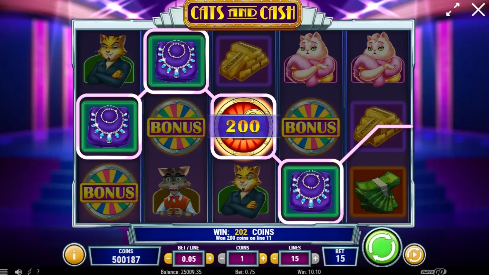 Cats and Cash Slot