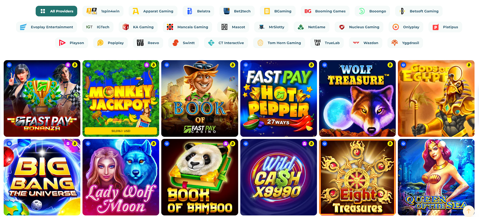 Cobber Casino Games