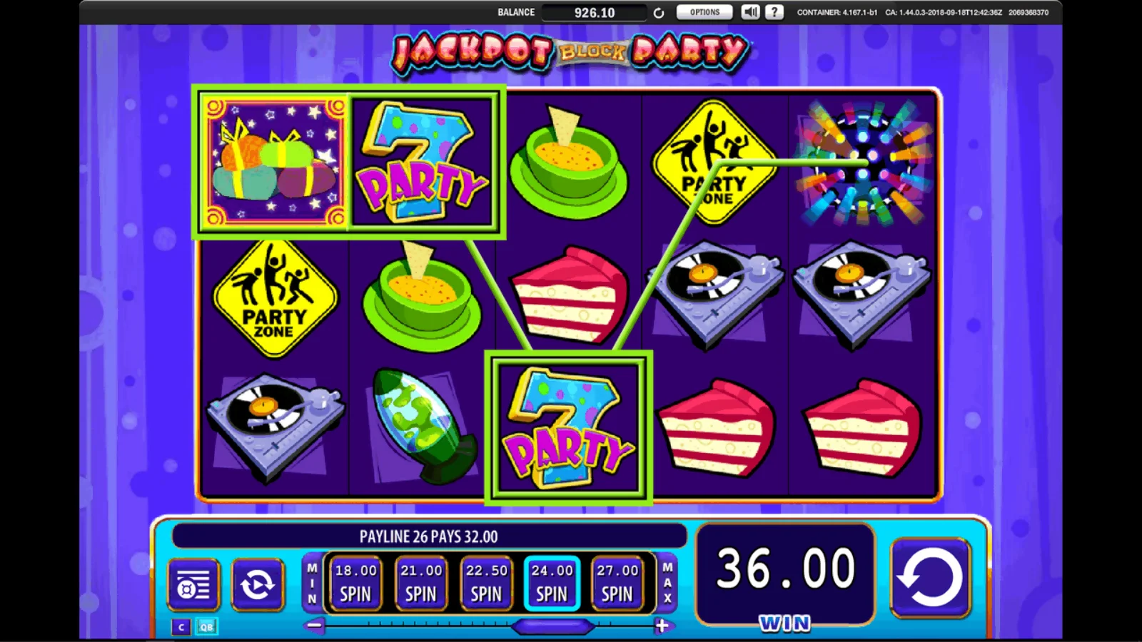 Jackpot Block Party Slot by WMS