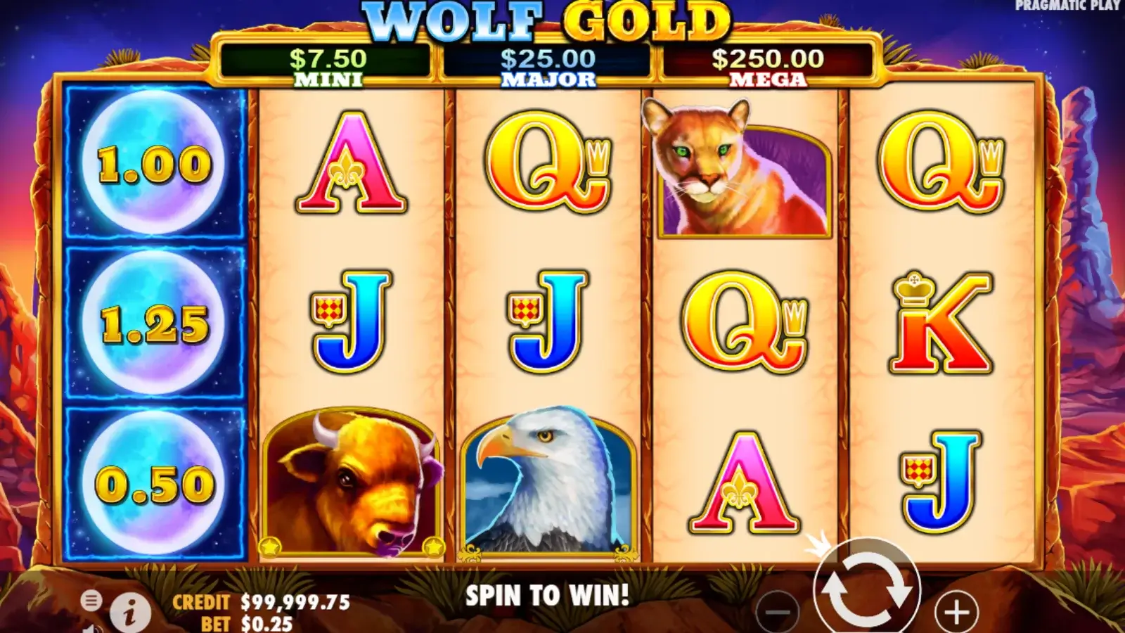 Wolf Gold - Animal-themed Slot Machine