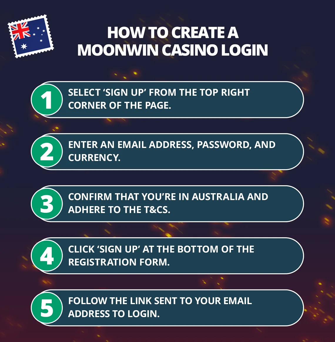 How to Create a Moonwin Casino Login