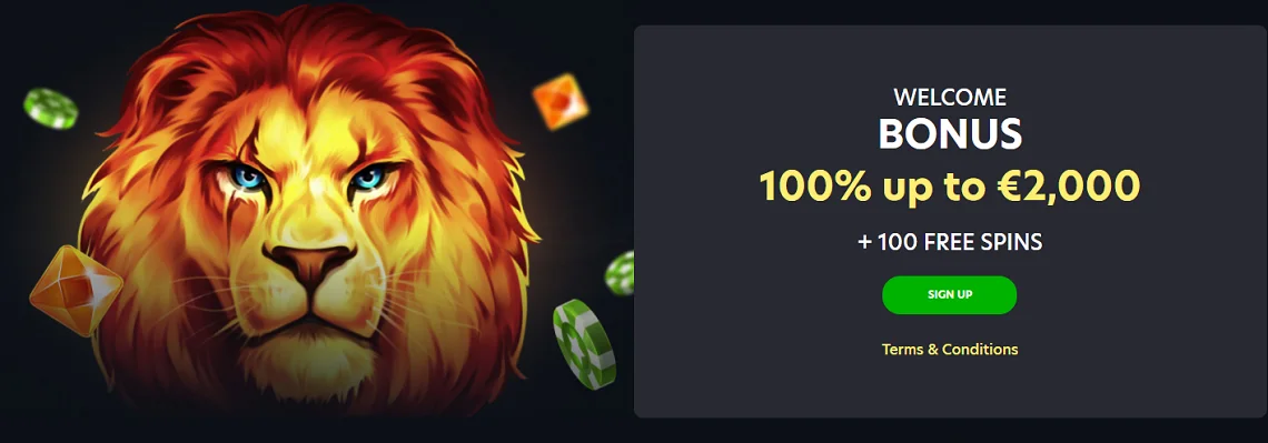 Lionspin Welcome Bonus