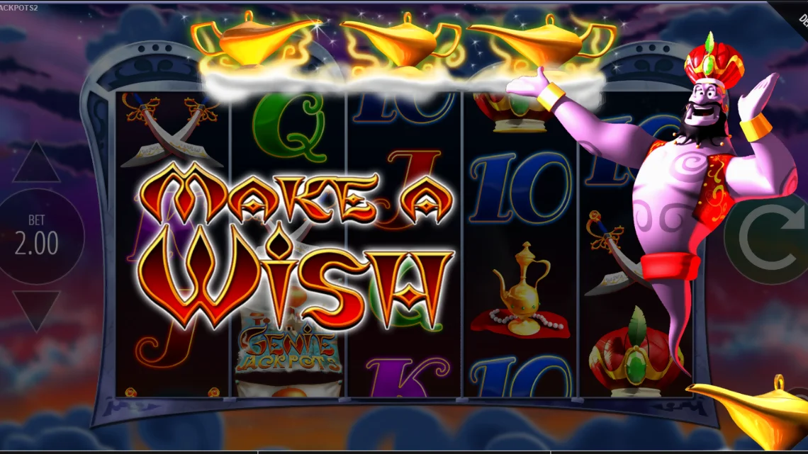 Genie Jackpots Big Spin Frenzy slot