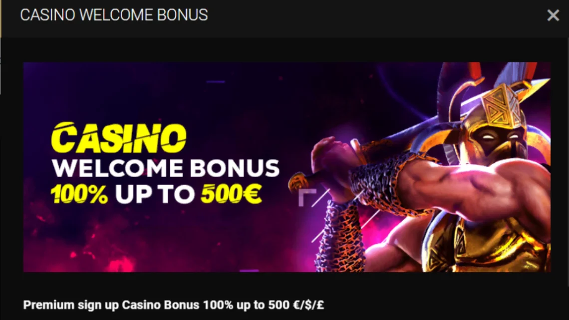 Goldenbet Casino welcome bonus