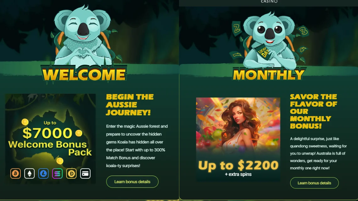 Two Up casino bonuses