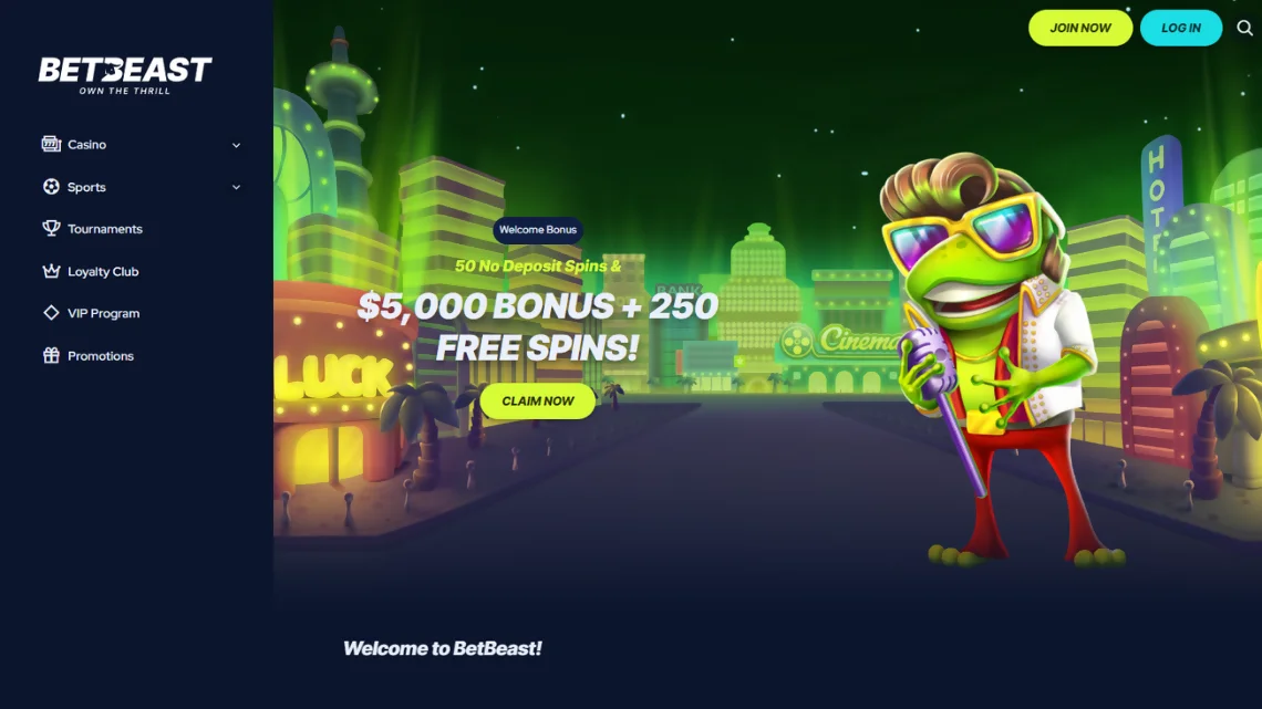 BetBeast Welcome Bonus