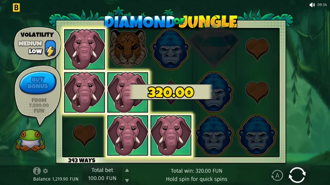 Diamond of Jungle Slot