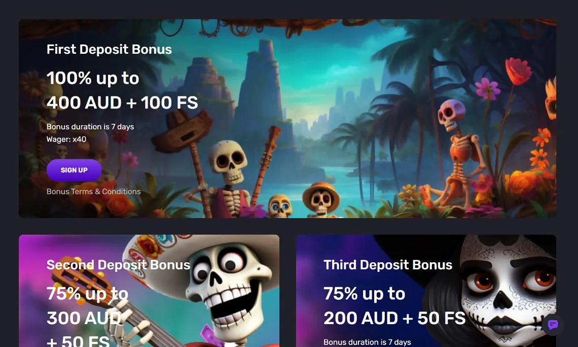 Voodoo Casino Welcome Bonus