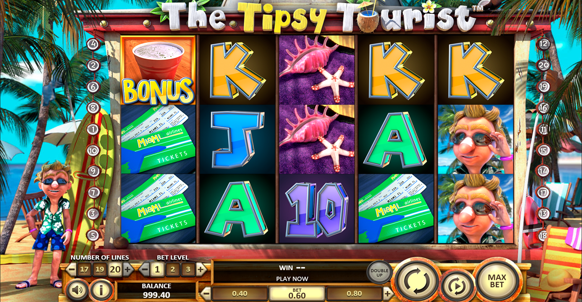 The Tipsy Tourist slot