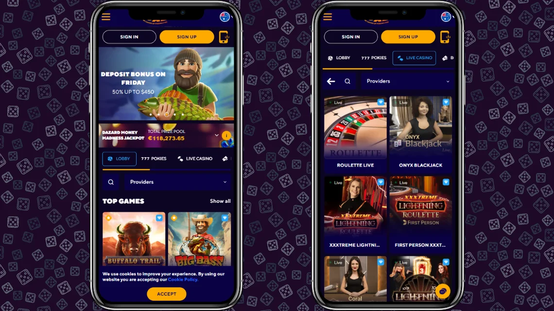 Dazard Casino Mobile