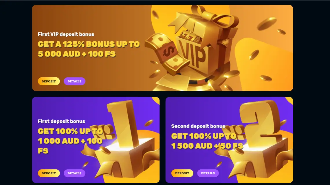 RocketPlay Casino bonuses