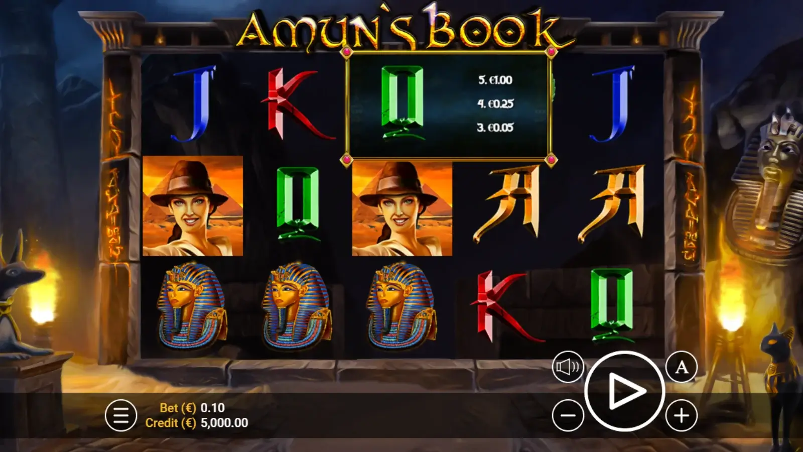 Amuns Book Slot