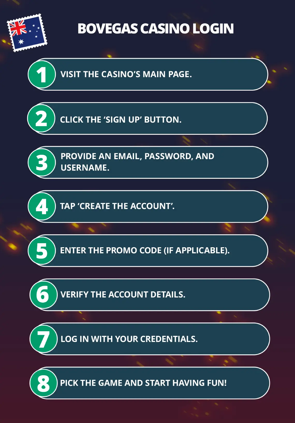 BoVegas Casino Login