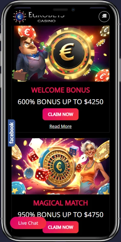 EuroBets Casino app