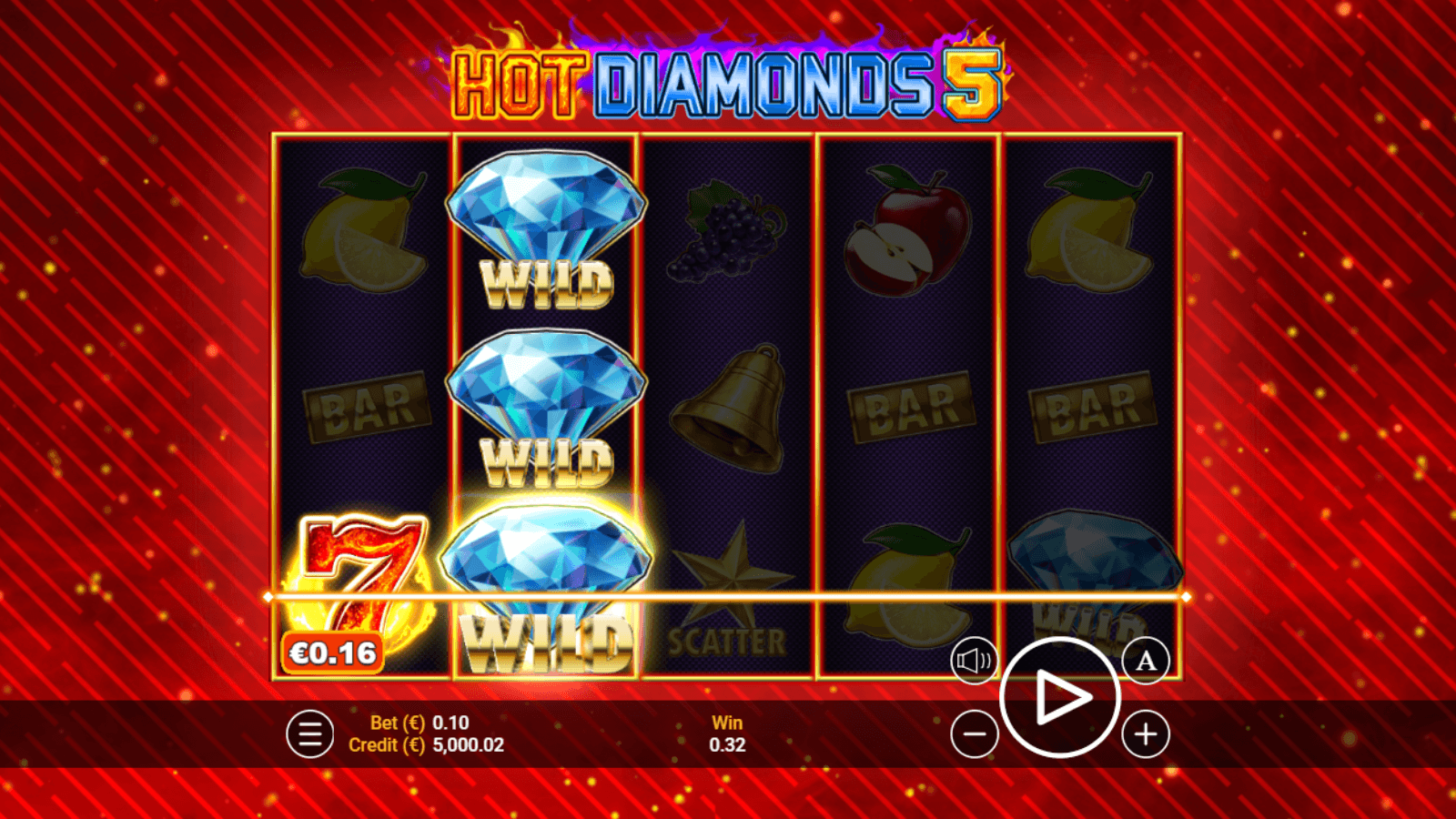 Hot Diamonds 5 Slot