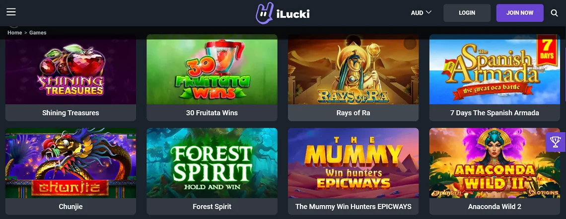 iLucki Casino Games