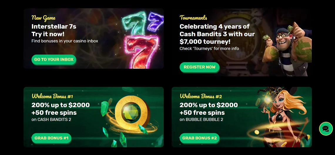 Ozwin Casino bonuses