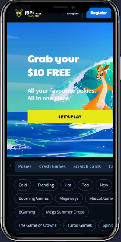 Ripper Casino app