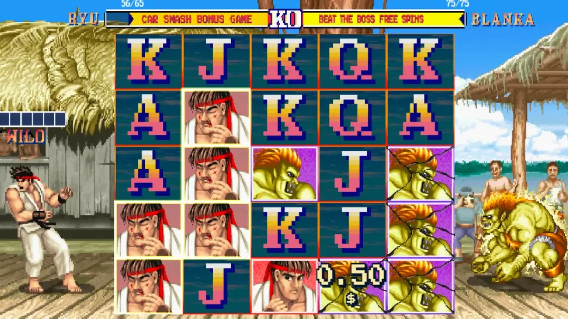 Street Fighter II: The World Warrior slot