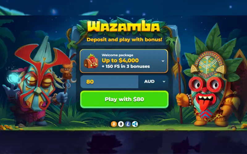 Wazamba Casino Welcome Bonus