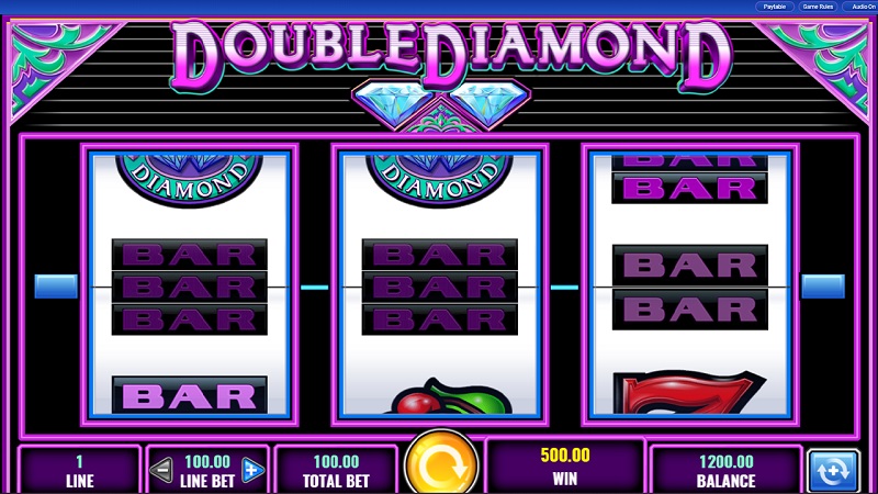 Double Diamond slot machine