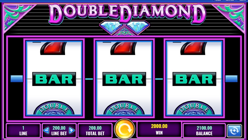 play double diamond slots online free