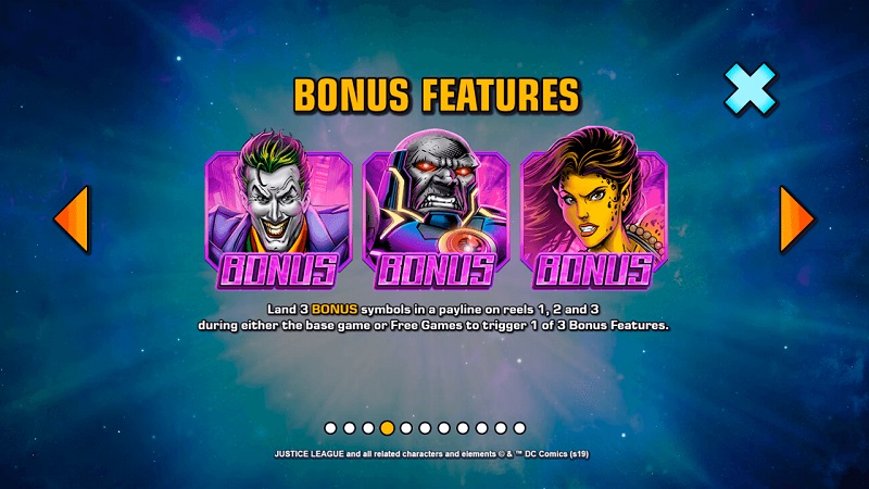 Justice League bonus