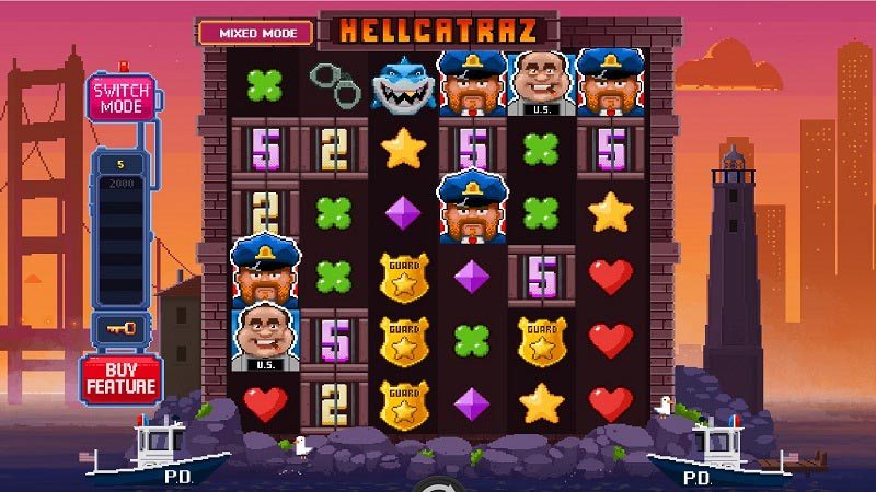 Hellcatraz slot online