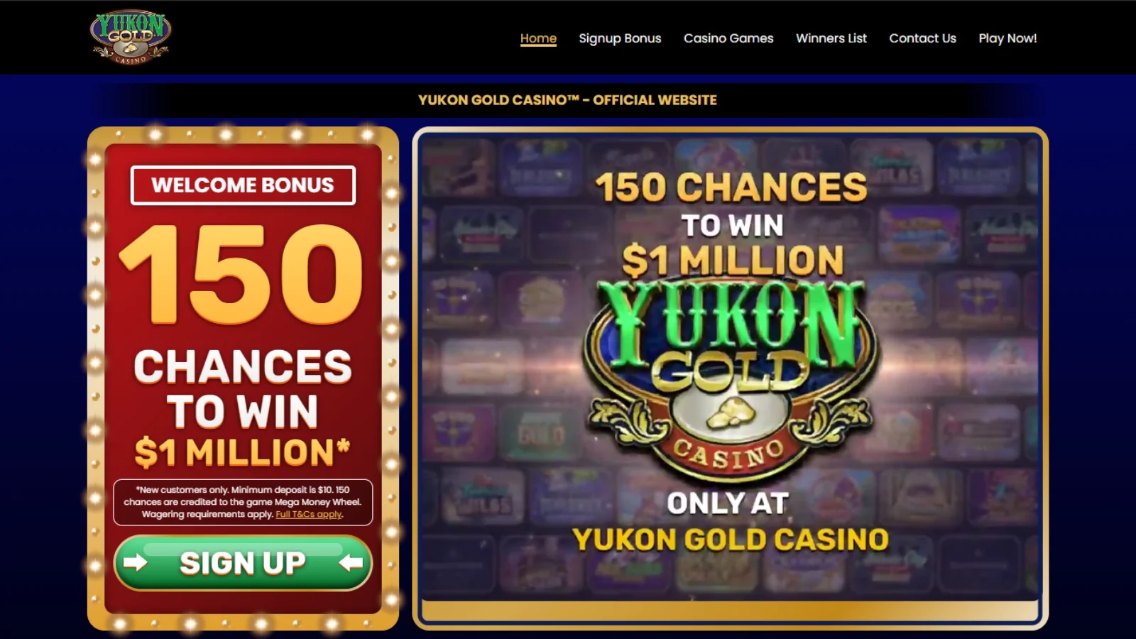 Yukon Gold Casino Canada