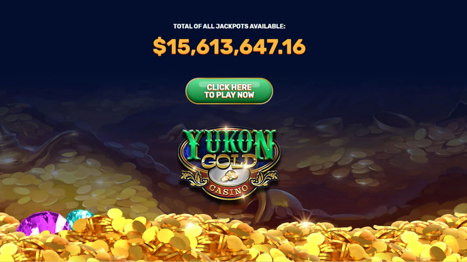 Yukon Gold Casino jackpot