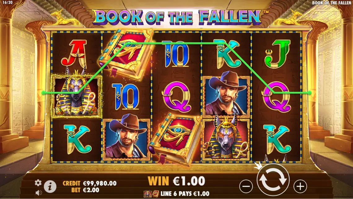 Book of fallen slot rtp