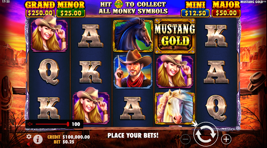 Mustang Gold slot demo