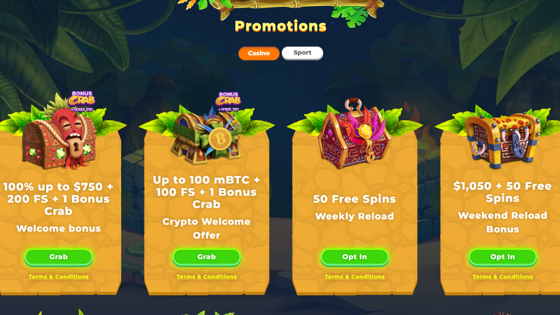 Wazamba bonus