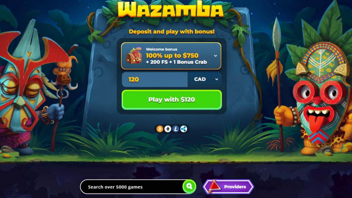 Wazamba casino