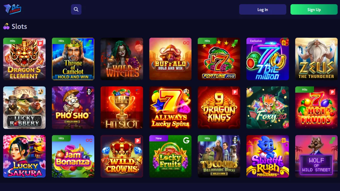 7Bit casino games