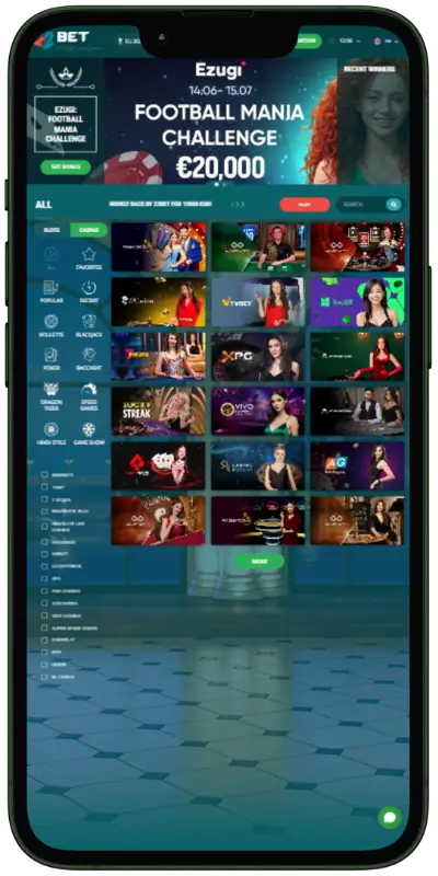 22Bet mobile