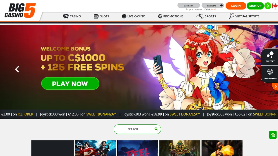 Big5casino Review