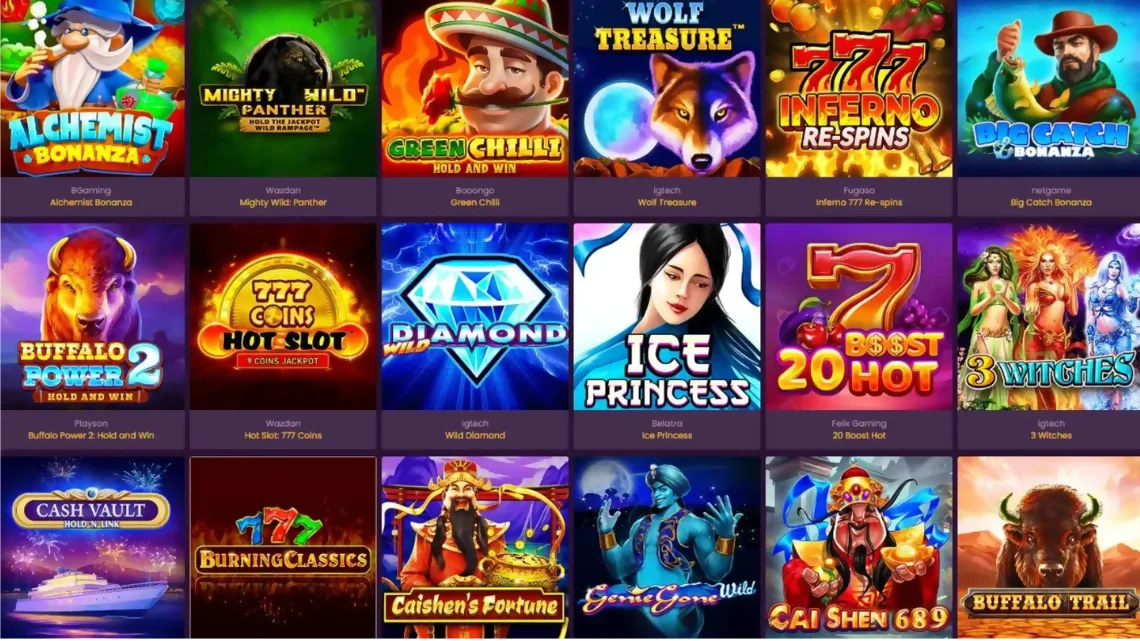 Bizzo casino games