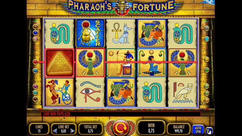 Pharaohs Fortune slot machine