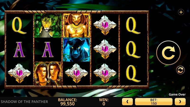 Shadow of the Panther slot machine High 5 Games