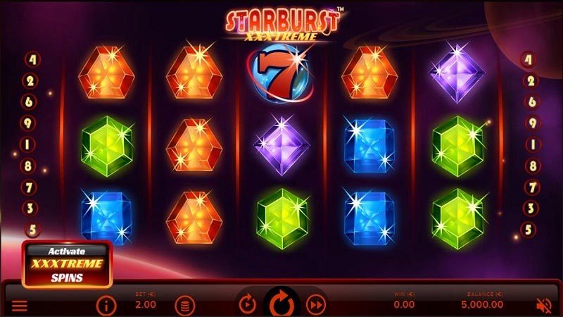 Starburst XXXtreme game slot