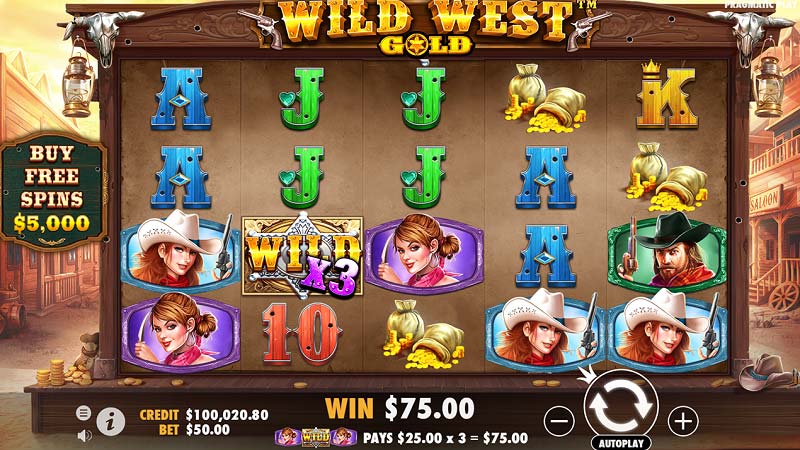 Wild West Gold slot machine