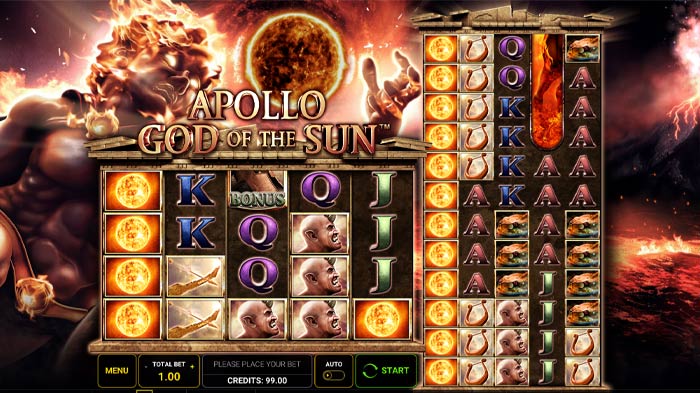 Apollo God of the Sun spielen online jetzt