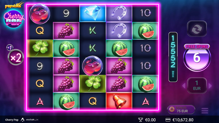 Cherry Pop Slot gratis Freispielrunde