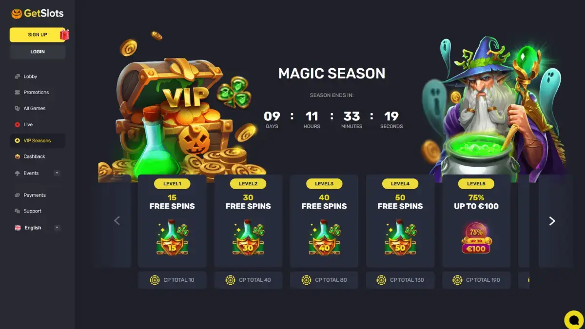 GetSlots Casino No Deposit Bonus