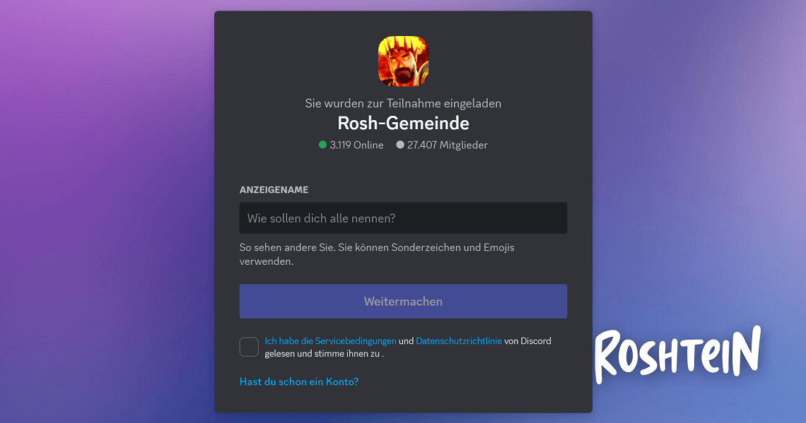 Roshtein Discord