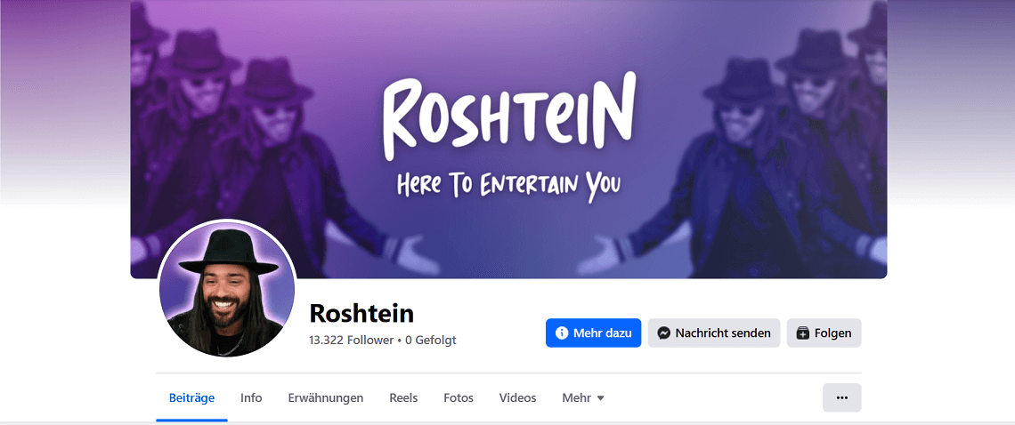 Roshtein Facebook Kanal